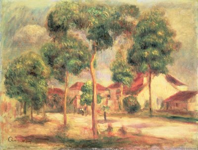 De Zonnige Weg door Pierre Auguste Renoir